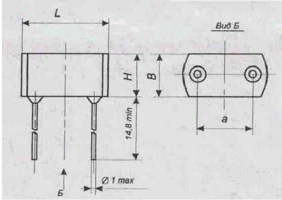 Ценеров диод КС520В 20V 5mA